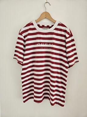 Guess Originals Striped Shirt Mens Large Los Angeles Classic 90s